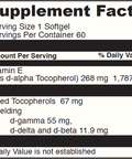 DaVinci Nat. Mixed Tocopherol E-40060 softgels