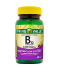 Spring Valley Vitamin B 12 2500 mcg Sublingual 60 Tablets