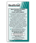 Health Aid Beta-Carotene 23,000iu 30's