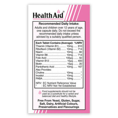 Health Aid Vitamin B Complex Supreme