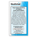 Health Aid Vegan Vitamin B6 50mg 100's