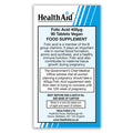 Health Aid Vegan Folic Acid 400ug 90's
