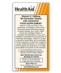 Health Aid Vitamin C 1000mg Chewable Orange Flavour