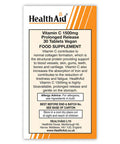 Health Aid Vegan Vitamin C 1500mg Prolonged Release
