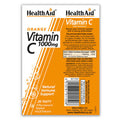 Health Aid Vitamin C 1000Mg Effervescent Orange Flavour 20'S
