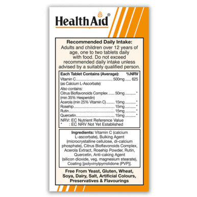 Health Aid Esterified Vitamin C 500mg 60's