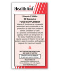 Health Aid Vitamin E 600iu