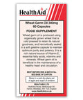 HealthAid Wheat Germ Oil 340mg - 60 Capsules