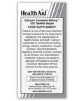 Health Aid Calcium Complete 800mg 120's