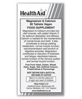 Health Aid Magnesium & Calcium 90's