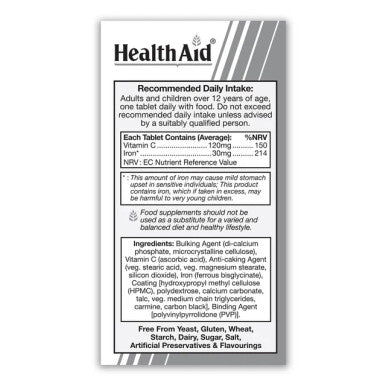 Health Aid Iron Bisglycinate