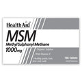 HealthAid MSM 1000mg - 90 Vegetarian Tablets