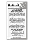 Health Aid Selenium 200ug Prolonged Release 60's