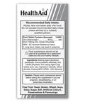Health Aid Vegan Zinc Gluconate 70mg 90's