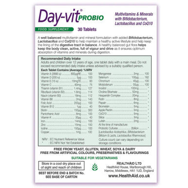 Health Aid Day-Vit Probio 30'S