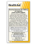 Health Aid Evening Primrose Oil 1300mg 30's