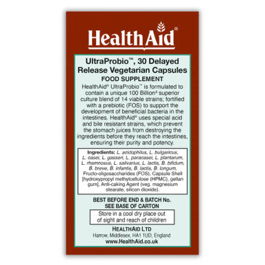 Health Aid UltraProbio 30's