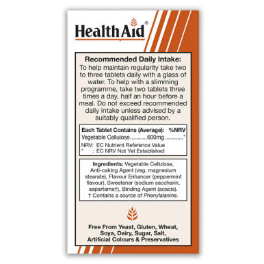 Health Aid Fibre Aid 600mg 100's