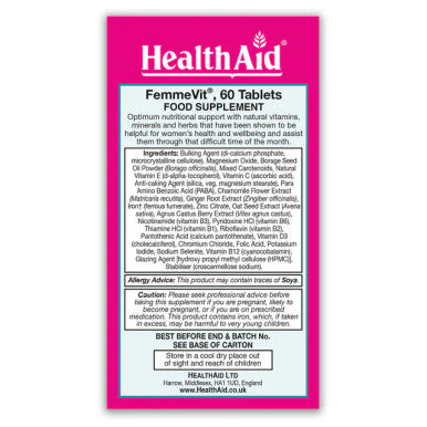 Health Aid FemmeVit 60's