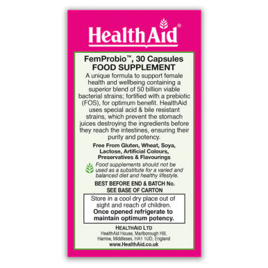Health Aid FemProbio 30's
