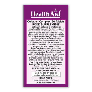 Health Aid Collagen Complex 60's