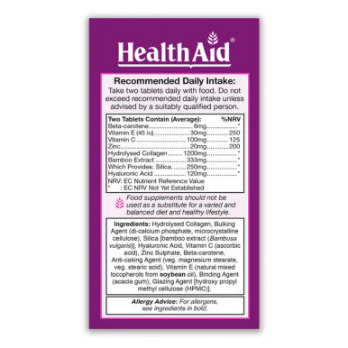 Health Aid Collagen Complex 60's