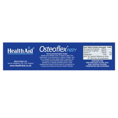 Health Aid OsteoFlex Fizz Effervescent 20's