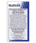 Health Aid Glucosamine Sulphate 1000mg 2KCI