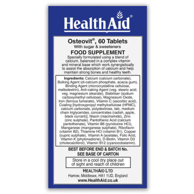 Health Aid Osteovit 60's (Currently Unavailable)