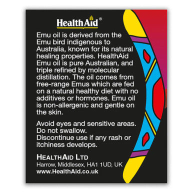 Health Aid Emu Oil (Pure) 50ml