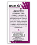 Health Aid Lycopene 25mg 30's