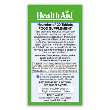 Health Aid NeuroForte 30's