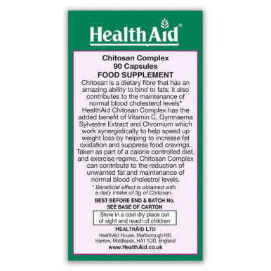 Health Aid Chitosan Complex 90's