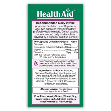 Health Aid Chitosan Complex 90's