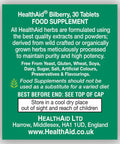Health Aid Bilberry 275mg 30's