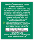 HealthAid Green Tea Extract 1000mg - 60 Tablets