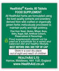 HealthAid Karela Extract 1250 mg - 60 Tablets