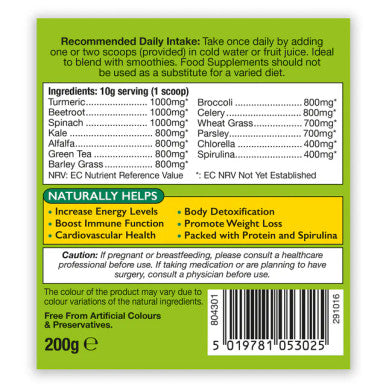 Health Aid SuperGreens Superfood Powder 200g