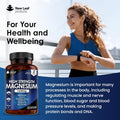 Magnesium Citrate Capsules 1620Mg - Super Strength And High Absorption Magnesium Supplements - With 500Mg Elemental Vegan Magnesium - Not Magnesium Tablets - Muscle & Sleep Support (Two Months Supply)