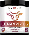 Collagen Powder 500g - Hydrolysed Collagen Peptides Powder - High Protein Bovine Collagen Supplement - Not Collagen Tablets - Grass Fed, Hormone Free - Rich in Amino Acids - for Hair, Nails & Skin
