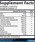 Built Nature Pre Workout Powder - Sugar-Free Energy, Pump & Endurance Supplement For Men & Women - 250Mg Caffeine, Amino Acids, L-Citrulline, L-Arginine, Carnosyn Beta-Alanine - Watermelon Flavor, 30 Servings