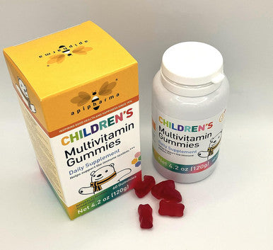 Children'S Multivitamin Gummies - Immunity Supporting Kids Vitamins With A, B, C, D, E, Biotin, Pantothenic Acid And Zinc - Sugar-& Natural Colors Kids Vitamin Gummies (60 Gummies)