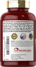 Antarctic Krill Oil 2000 Mg 120 Softgels | Omega-3 Epa, Dha, With Astaxanthin Supplement Sourced From Red Krill | Maximum Strengt