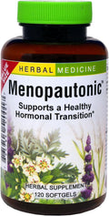 Herbs Etc. Menopautonic Softgels - Essential Supplement For Women - Hormonal Transition Support Supplement - Menopausal Support With Dong Quai & Motherwort - 120 Softgels (120 Servings)