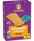 Annie's Organic Graham Crackers, Cinnamon, Made With Whole Grain, 14.4 oz