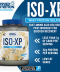 Applied Nutrition ISO-XP Whey Protein Isolate(1.8kg - 72 Servings) (Vanilla)