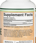 Acetyl L-Carnitine 1,000mg Per Serving, 150 Capsules