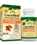 Terry ly CuraMed 500 mg Vegan - 60 Capsules - Superior Absorption BCM-95 Curcumin Supplement, Promotes Healthy Inflammation Response - Non-GMO, Gluten-Free, Halal - 60 Servings