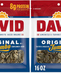 DAVID Jumbo Sunflower Seeds, Original Flavor, 16 oz.