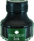 MONTEVERDE Bottle Ink, 90ml, Mulberry-Noir (G308UN) | Dark-toned Noir fountain pen ink with smooth flow, rich depth, and expressive writing character.